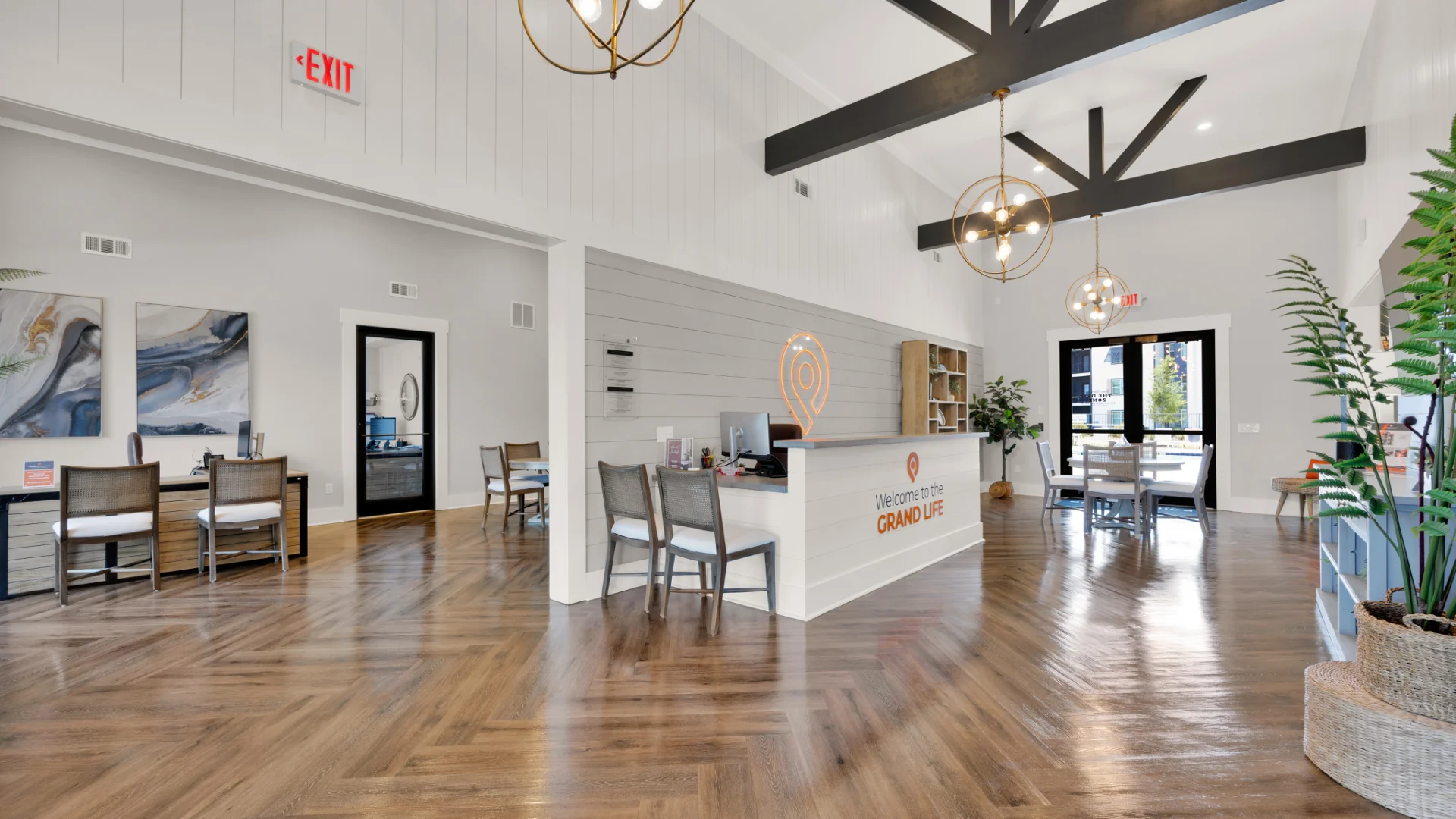 Community clubhouse at a Pointe Grand community